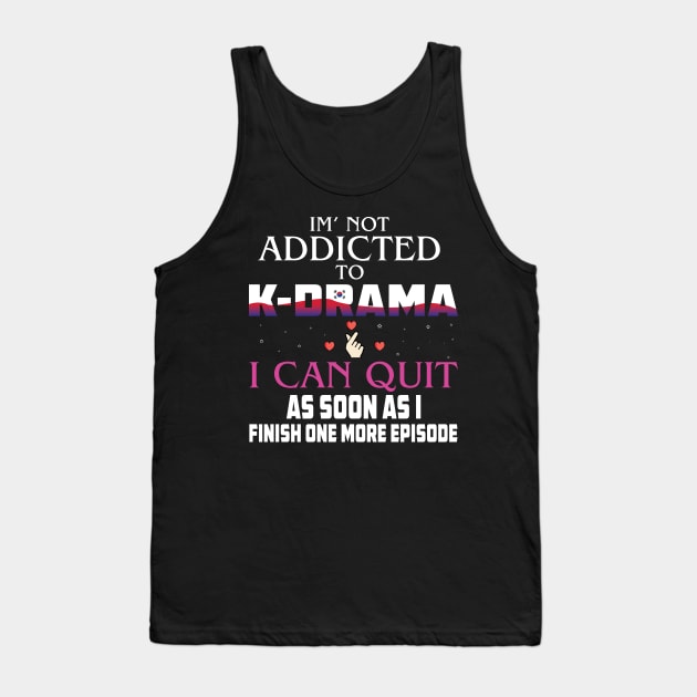 K-Drama Series Funny Tank Top by CrissWild